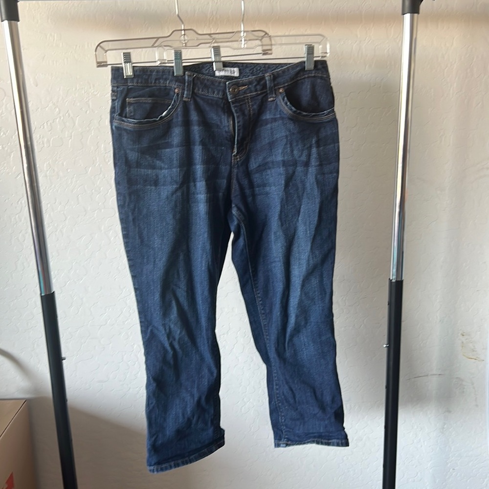 Dark Blue Straight Jeans